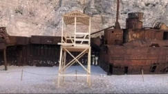 Αντιδράσεις για τον πύργο ναυαγοσώστη μπροστά από το «ναυάγιο» στη Ζάκυνθο (vid)