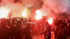 Ο κόσμος του Παναθηναϊκού αποθέωσε την αποστολή και ζήτησε το Κύπελλο! (vid)