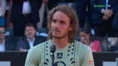 Τσιτσιπάς σε Τζόκοβιτς: «Μακάρι να φθάσω στο επίπεδό σου μια ημέρα» (vid)