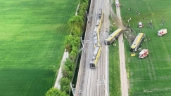  Εκτροχιασμός τρένου νότια της Βιέννης με έναν νεκρό και δεκατρείς τραυματίες