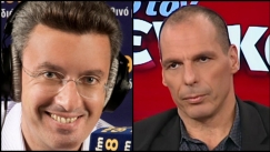 «Πλακώθηκαν» Χατζηνικολάου και Βαρουφάκης: «Τις εξυπνάδες όχι σε μένα», «έχετε χάσει τον έλεγχο» (vid)