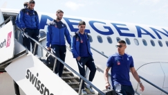 Εφτασε στο Μπέλφαστ η Εθνική μας ομάδα