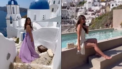 Blogger ταξιδιών δείχνει τη διαφορά μεταξύ instagram και πραγματικότητας στη Σαντορίνη (vid) 