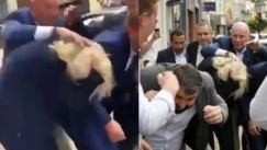 Με αυγά υποδέχθηκαν την Λεπέν στην Β. Γαλλία: Την έβριζαν και φυγαδεύτηκε (vid)