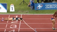 Απίστευτο φινάλε στα 1.500μ., έπεσε η Μαρινάκου και έχασε τη νίκη για… ένα εκατοστό! (vids)