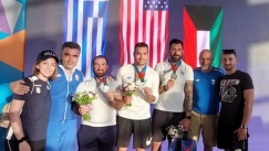 Σκοποβολή: «Ασημένιο» το ομαδικό στο σκητ του Παγκοσμίου κυπέλλου στο Μπακού