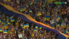 Συγκινητική παρουσία του κόσμου της Ουκρανίας στη Γλασκώβη (vid)
