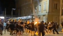 Σοβαρά επεισόδια ανάμεσα στους οπαδούς της Ριέκα και της Τζουγκάρντεν (vid)
