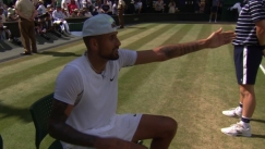 Κύργιος στον διαιτητή για φίλαθλο: «Μου μιλά συνέχεια αυτή, είναι σαν να έχει πιεί 700 ποτά» (vid)