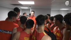 Η χρυσή γενιά των Γκασόλ, Ναβάρο επισκέφθηκε την ομάδα U17 της Ισπανίας πριν τον τελικό με τις ΗΠΑ (vid)