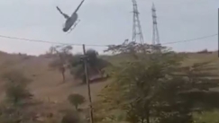 Η στιγμή που ελικόπτερο στη Βραζιλία μπλέκεται σε καλώδιο ηλεκτρικού ρεύματος και συντρίβεται (vid)