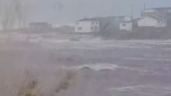 Ανυπολόγιστες καταστροφές από τον κυκλώνα Φιόνα στον Καναδά (vid)