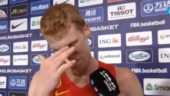 Βούρκωσε ο Ντίαθ: «Θα έβλεπα το EuroBasket από το σαλόνι μου όμως είμαι εδώ»! (vid)