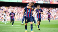 Ξέσπασμα Λεβαντόφσκι, πέμπτη σερί νίκη και κορυφή η Μπαρτσελόνα (vid)