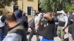 Προκλητικοί οι συλλεφθέντες από την Πανεπιστημιούπολη: «Σκ@τοφ@ρ@, δημοσιογράφοι να πεθάνετε» (vid)