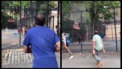 Έλληνας ταξιτζής στη Ν. Υόρκη τρελαίνει τους Αμερικανούς με το μπάσκετ που ξέρει: Τα... χλατσάρει από παντού (vid)