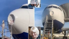 Το αεροπλάνο της βασίλισσας Καμίλα συγκρούστηκε με πουλί κατά την διάρκεια πτήσης (vid)