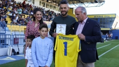 Τιμήθηκε από τον Παναιτωλικό ο υπεραθλητής Φώτης Ζησιμόπουλος