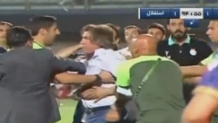 O Σα Πίντο επιτέθηκε σε διαιτητές και αντιπάλους μετά την αποβολή του σε ματς στο Ιράν (vid)