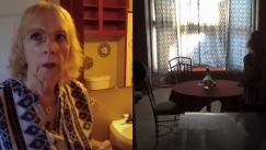 Ηλικιωμένη αποκαλύπτει ότι «έκφυλα» φαντάσματα έχουν στοιχειώσει το σπίτι της (vid)