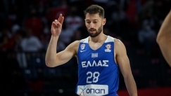 Ο Γκίκας είχε 2/4 τρίποντα στο ημίχρονο και οι υπόλοιποι διεθνείς 0/9