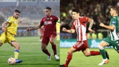 Πρόγραμμα τηλεόρασης: Που θα δείτε τις μάχες Παναιτωλικού - Παναθηναϊκού, Λεβαδειακού - Ολυμπιακού και ΑΕΚ - ΟΦΗ