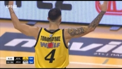 Τα μεγάλα τρίποντα του Τολιόπουλου που «κλείδωσαν» τη νίκη του Άρη (vid)