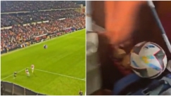 Το... απειλητικό σουτ του Βαλβέρδε όπως το είδαν οι ένοικοι του διαμερίσματος από το μπαλκόνι! (vid)