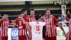 Έχασε το πρώτο σετ, σοβαρεύτηκε και έκανε περίπατο στη Κρήτη ο Ολυμπιακός