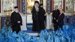 Ο Ολυμπιακός στηρίζει το έργο της Ιεράς Μητρόπολης Πειραιώς