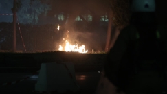 Επεισόδια στα Μέγαρα: Φωτιά στον Ασπρόπυργο, ακινητοποιήθηκαν αμαξοστοιχίες