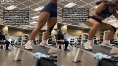 Η εξαίρεση στον κανόνα: Γυναίκα ευχαρίστησε άντρα που δεν την κοιτούσε ενώ έκανε squats στο γυμναστήριο (vid)