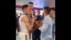 Ένταση μεταξύ Βέγκχορστ - Αγουέρο μετά το τέλος του αγώνα (vid)