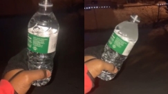 Απίστευτο βίντεο με νερό στο μπουκάλι που παγώνει σε δευτερόλεπτα, λόγω του ψύχους στις ΗΠΑ (vid)