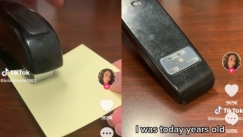 Απίστευτο κόλπο με συρραπτικό έχει αφήσει άφωνους του χρήστες του διαδικτύου (vid)