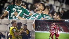 Πρόγραμμα τηλεόρασης: Ώρες και κανάλια για ΑΕΚ - Λαμία, Γιάννινα - Ολυμπιακός, Ιωνικός - Παναθηναϊκός, ΑΕΚ - Καρσίγιακα και Μπνέι - Περιστέρι