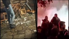Γνωστό μαγαζί στη Λάρισα έβαλε «λουκέτο» και έγινε χαμός στο τελευταίο γλέντι: «Έφευγαν» τραπέζια, πιάτα, άναψαν και καπνογόνα