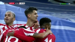 Έκρυψαν τη μπάλα οι παίκτες της Ατλέτικο και ο Μοράτα την εμφάνισε στα δίχτυα της Ρεάλ (vid)