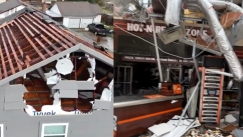 Η τρομακτική στιγμή που γιαγιά τράβηξε βίντεο από τον τυφώνα που χτύπησε το Τέξας (vid)