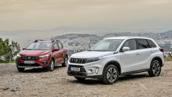 Suzuki Vitara Strong Hybrid vs Dacia Sandero Stepway: Οι μαχητές της οικονομίας
