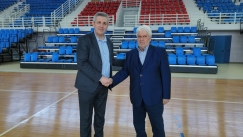 Στην Άρτα για να συναντηθεί με τον Δήμαρχο και να δει το κλειστό που θα γίνει το Final-4 ο Καραμπέτσος