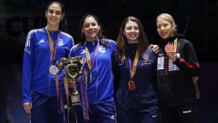 Η Γεωργιάδου κέρδισε στον ελληνικό «εμφύλιο» και χρυσό στο Παγκόσμιο κύπελλο της Τασκένδης