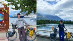 17χρονος έκανε το «γύρο του κόσμου» με ποδήλατο: Ταξίδεψε από την Αλάσκα στην Αργεντινή (vid)