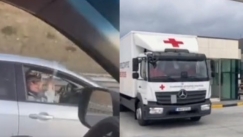 Οι Τούρκοι χειροκροτούν στον δρόμο την ανθρωπιστική αποστολή του Ελληνικού Ερυθρού Σταυρού (vid)