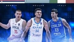 Η αφίσα του Ακρόπολις με Γιόκιτς, Αντετοκούνμπο