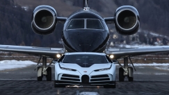 Η Bugatti Centodieci των 8 εκατ. ευρώ παραδόθηκε στον ιδιοκτήτη της σε αεροδρόμιο στις Άλπεις (vid)