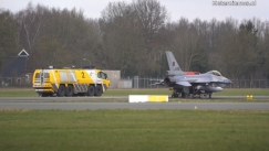 F-16 στην Ολλανδία συγκρούστηκε με πτηνό και πραγματοποίησε αναγκαστική προσγείωση (vid)