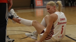 Τραυματισμός της Εβίνας Σταμάτη