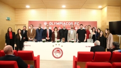 Από την παρουσίαση της ΠΑΕ Ολυμπιακός