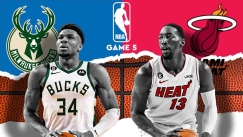 LIVE Game 5: Μπακς - Χιτ